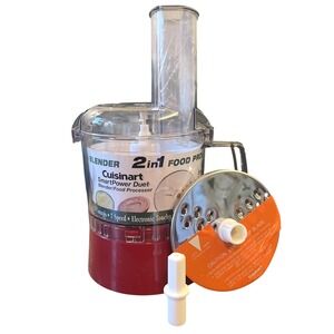 Cuisinart 7 Smart Power Duet 2-1 Food Processor Replacement Parts AFP-7C Red NEW